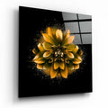 Altın Lotus Cam Tablo