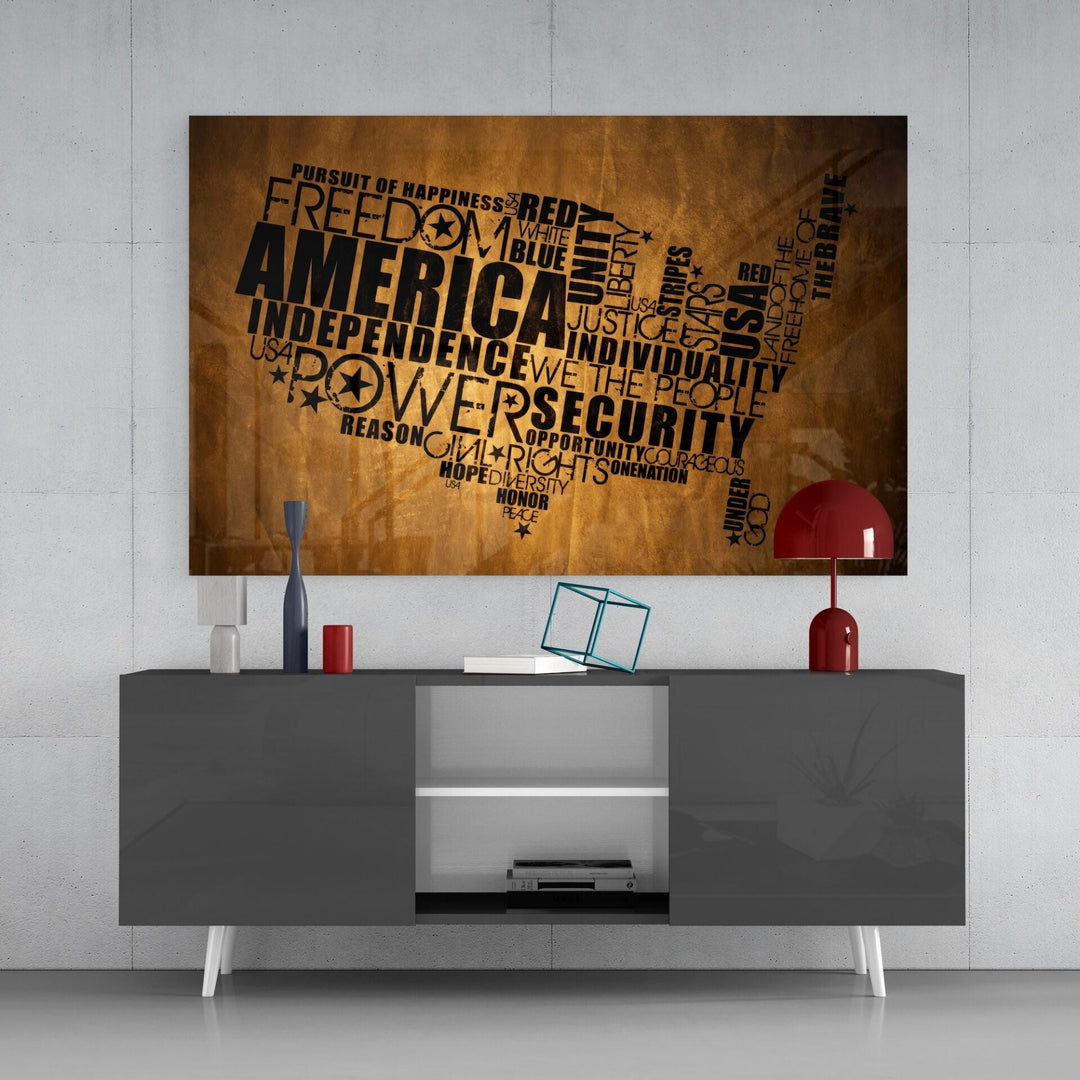 Amerika Cam Tablo