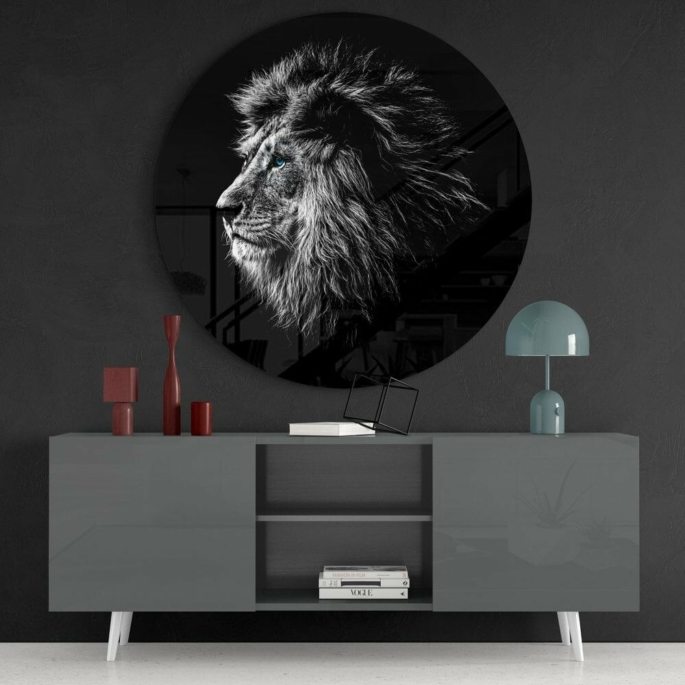 Aslan Cam Tablo No:1045