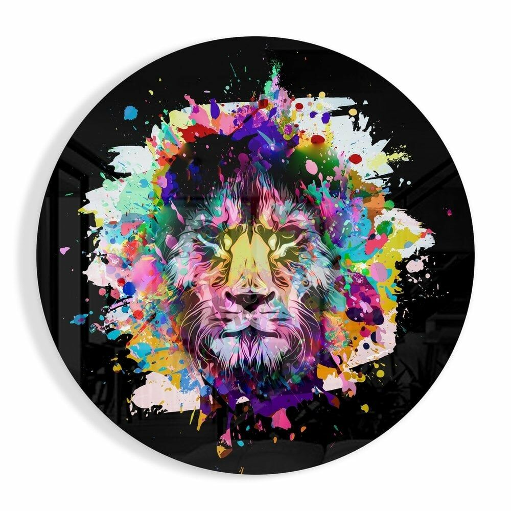 Aslan Cam Tablo No:1082