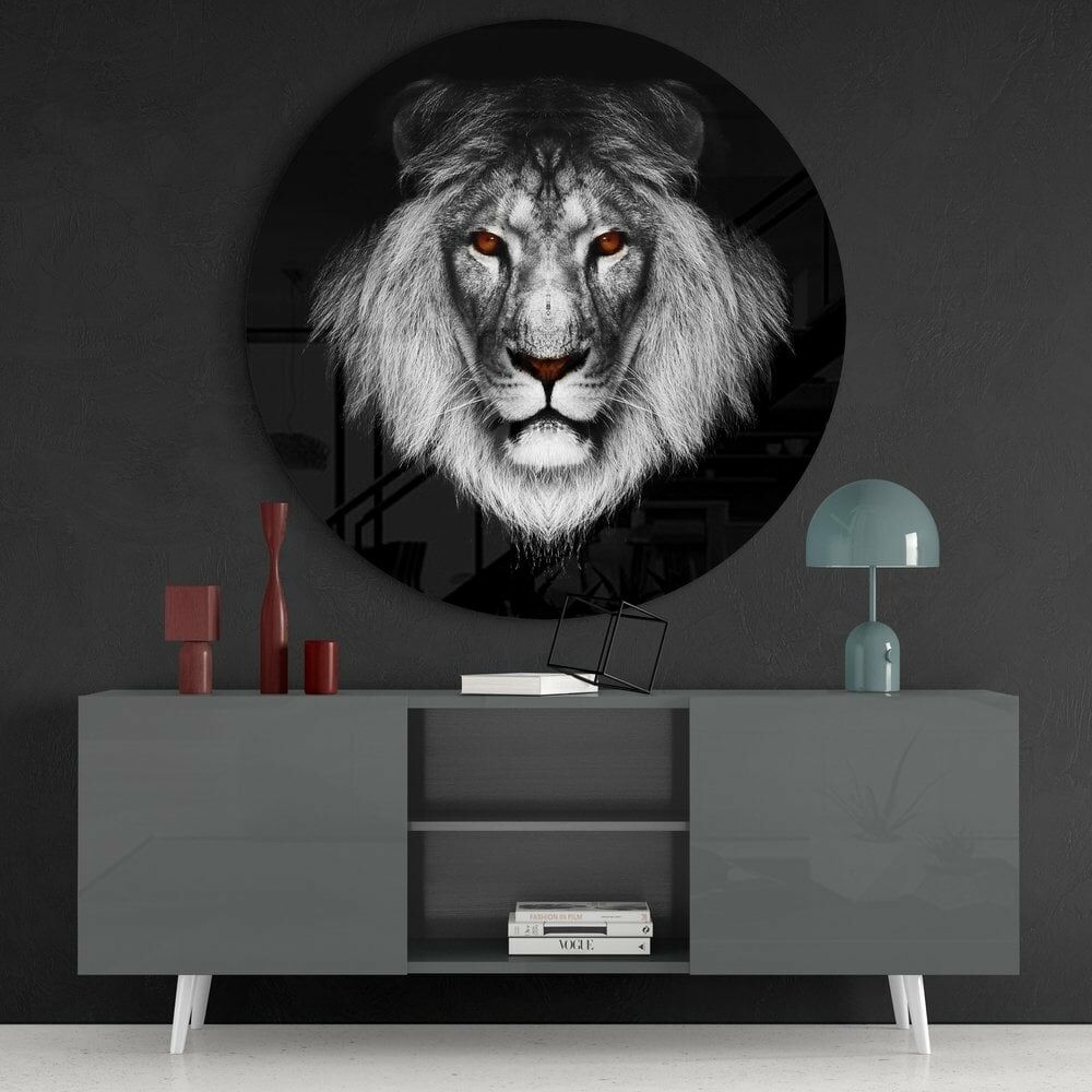 Aslan Cam Tablo No:2007
