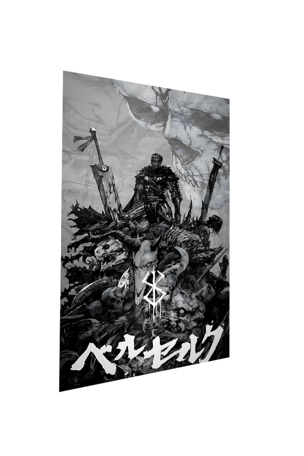 Guts Berserk Grey Aesthetic