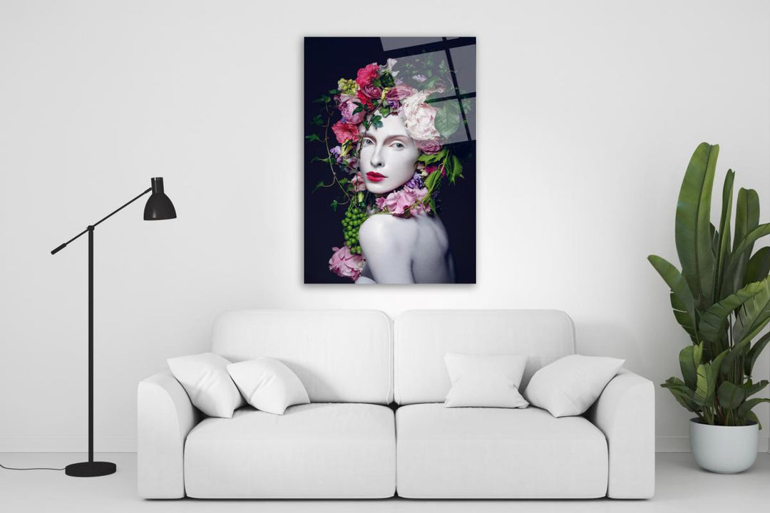 Kadın Cam Tablo