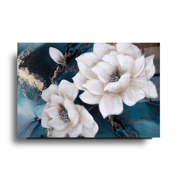 Çiçek Cam Tablo