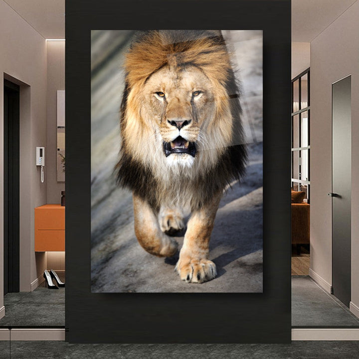 Aslan Cam Tablo