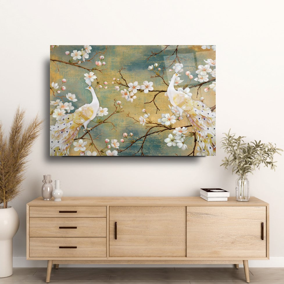 Çiçek Cam Tablo