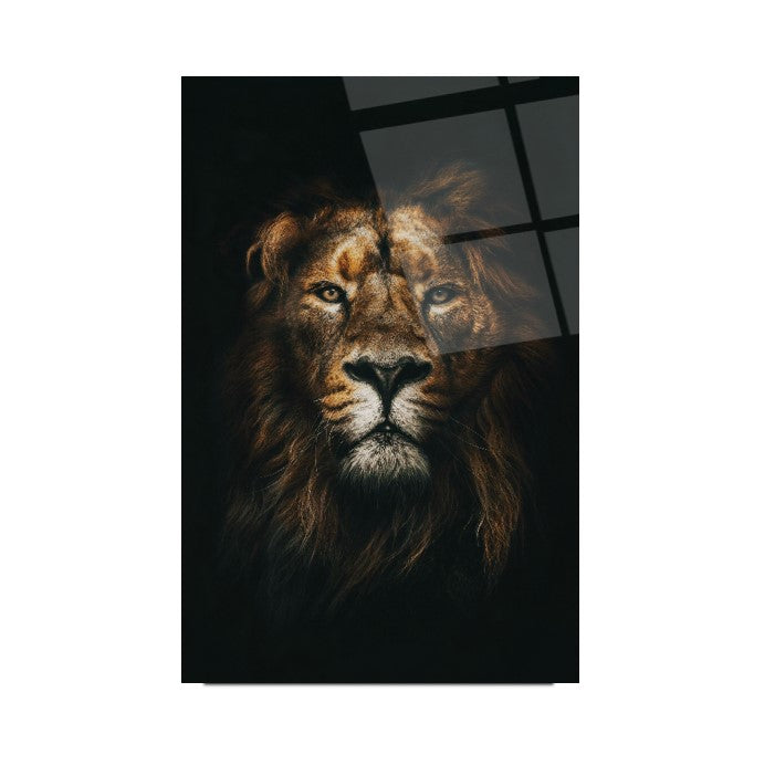 Aslan Cam Tablo