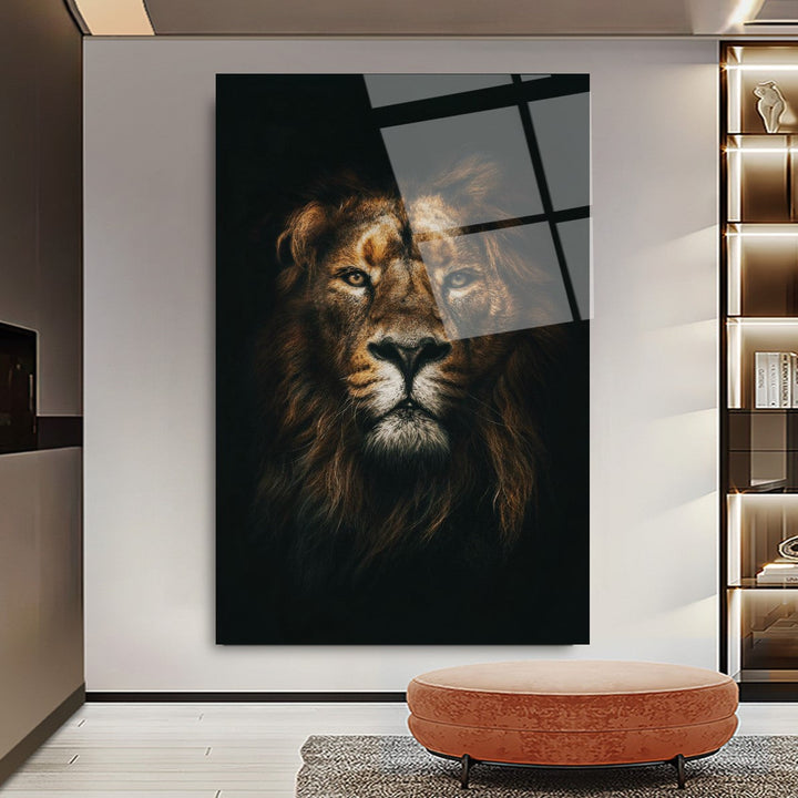 Aslan Cam Tablo