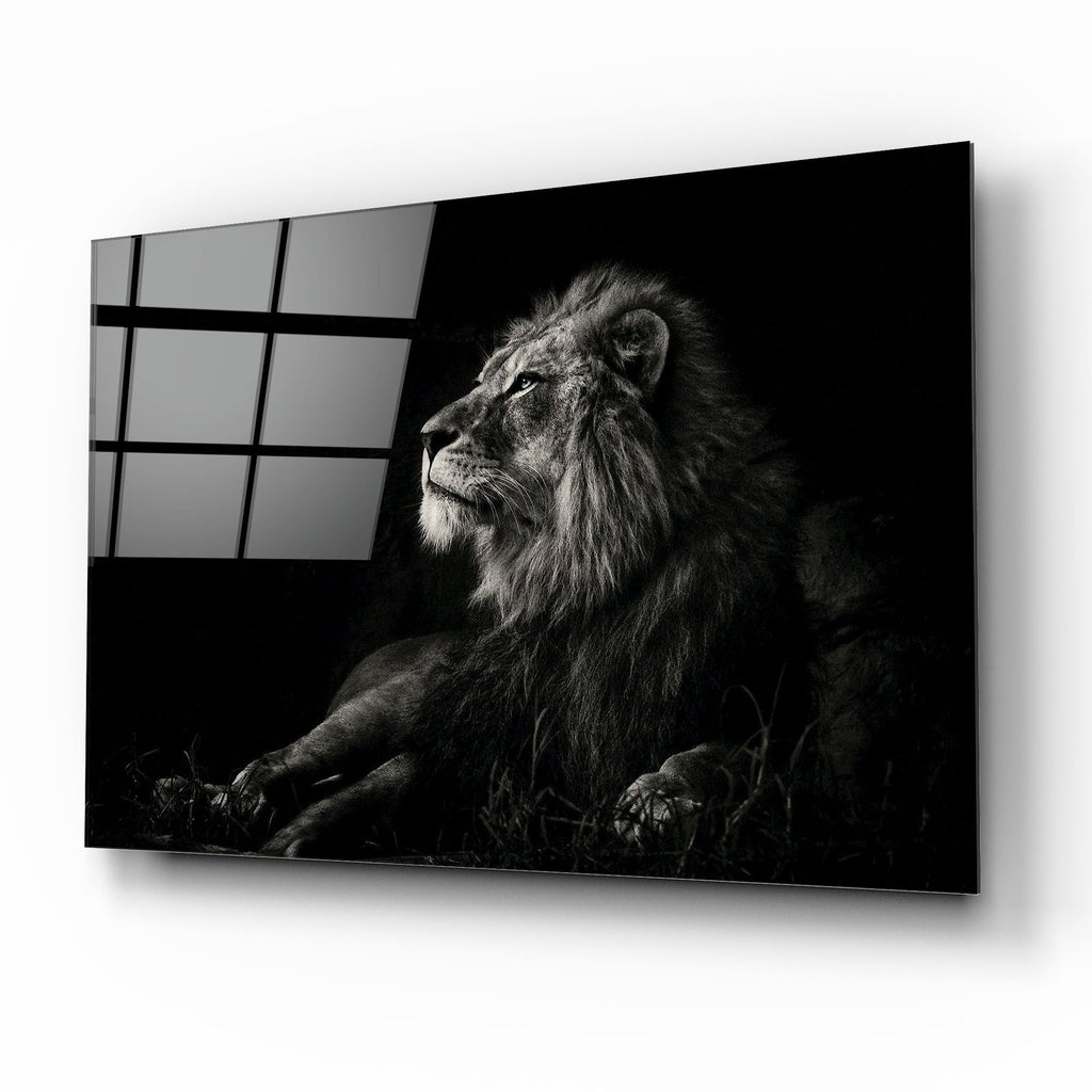 Aslan Cam Tablo