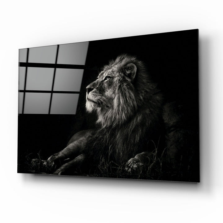 Aslan Cam Tablo