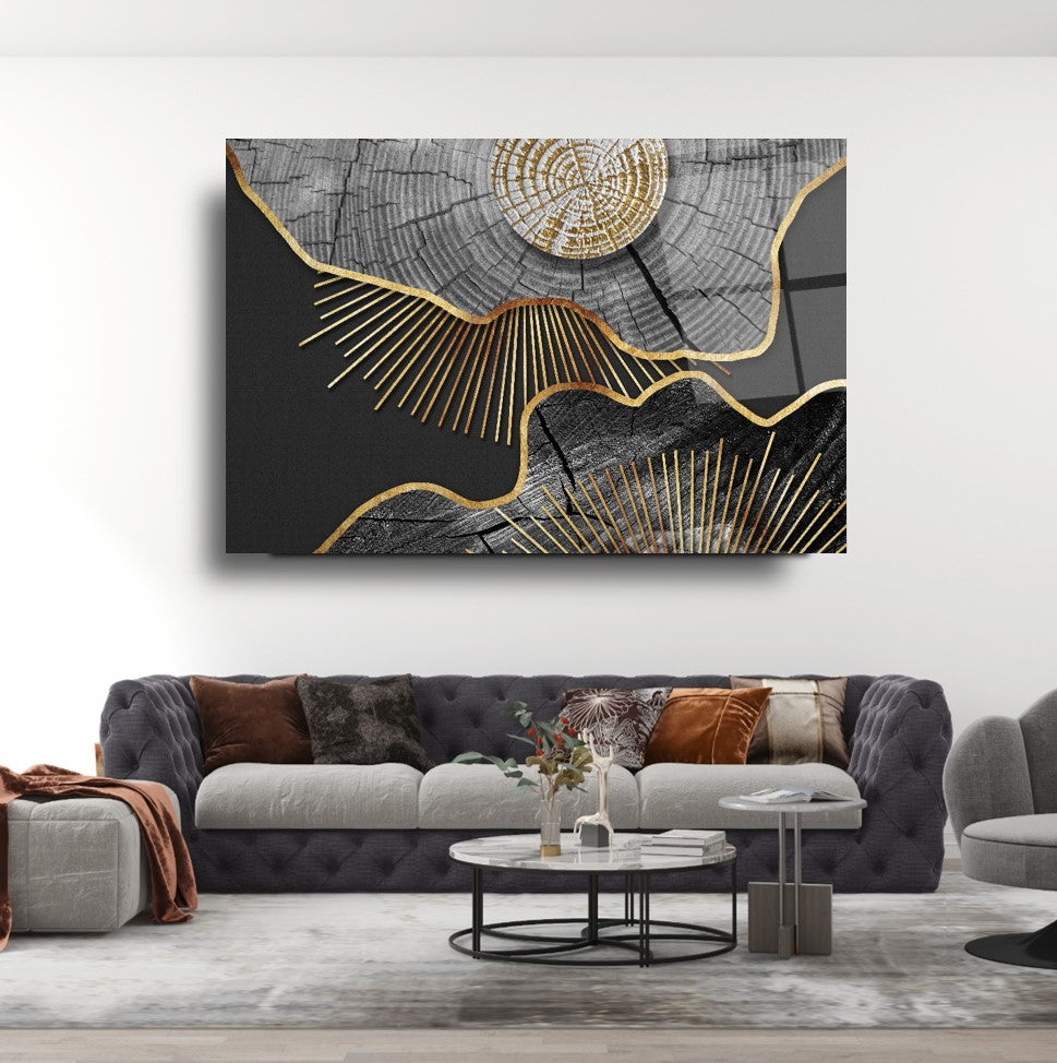 Soyut Cam Tablo