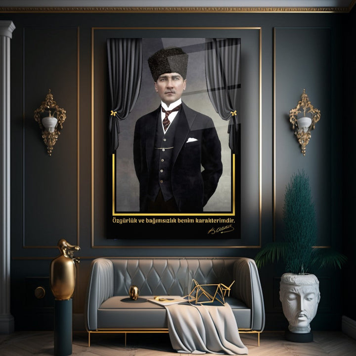 Atatürk Cam Tablo