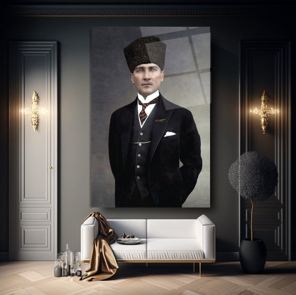 Atatürk Cam Tablo
