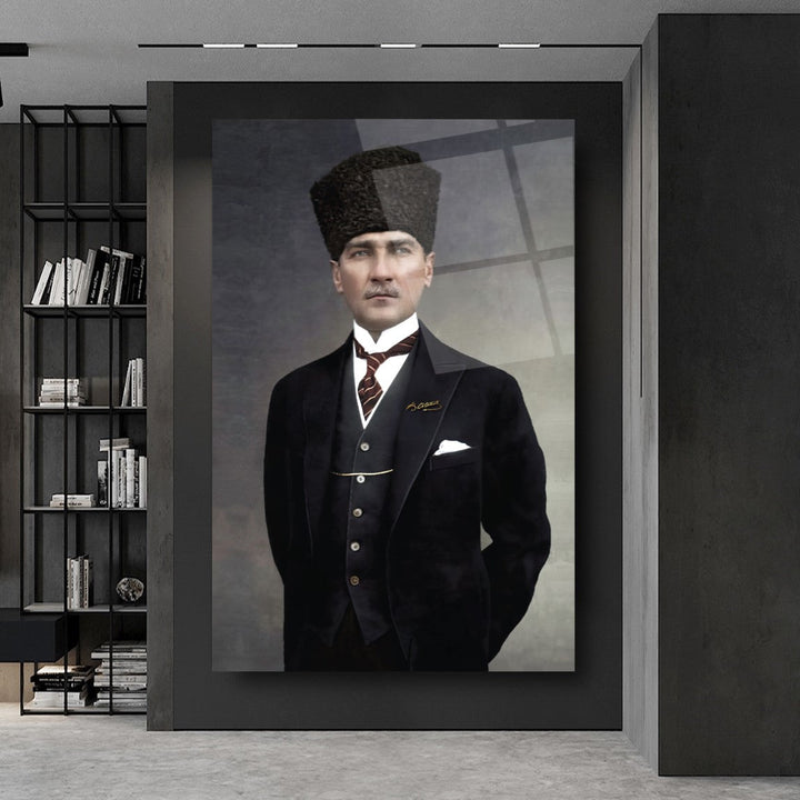 Atatürk Cam Tablo
