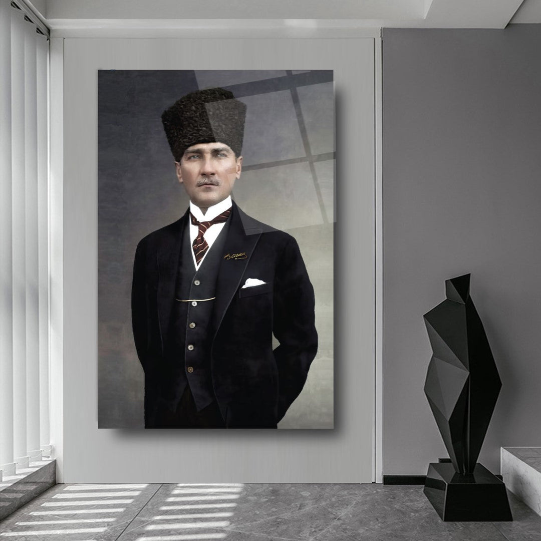Atatürk Cam Tablo