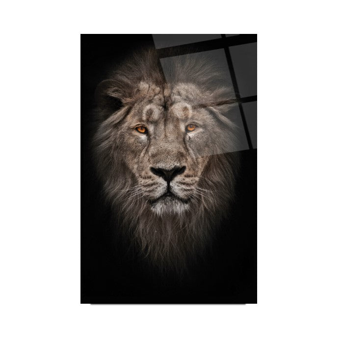 Aslan Cam Tablo