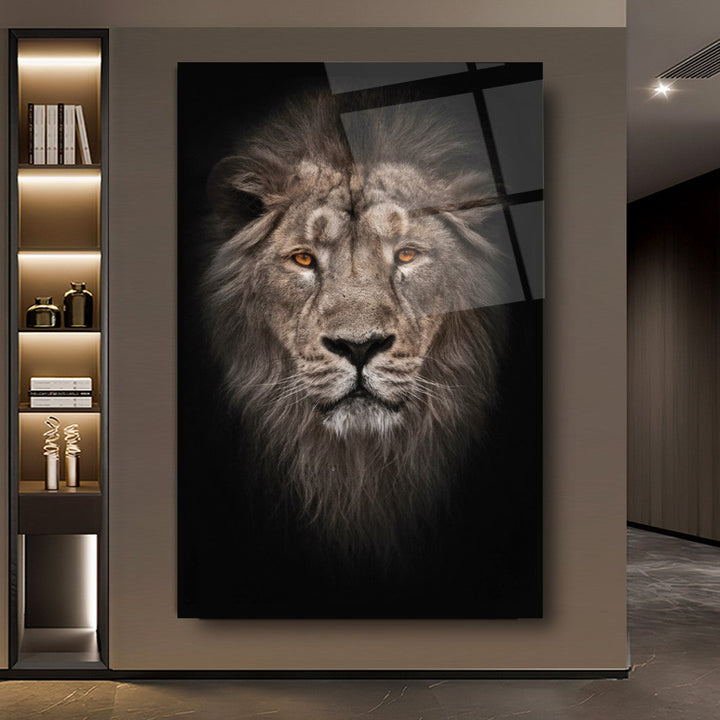 Aslan Cam Tablo