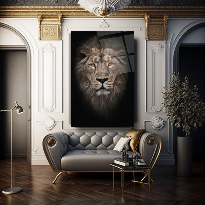 Aslan Cam Tablo