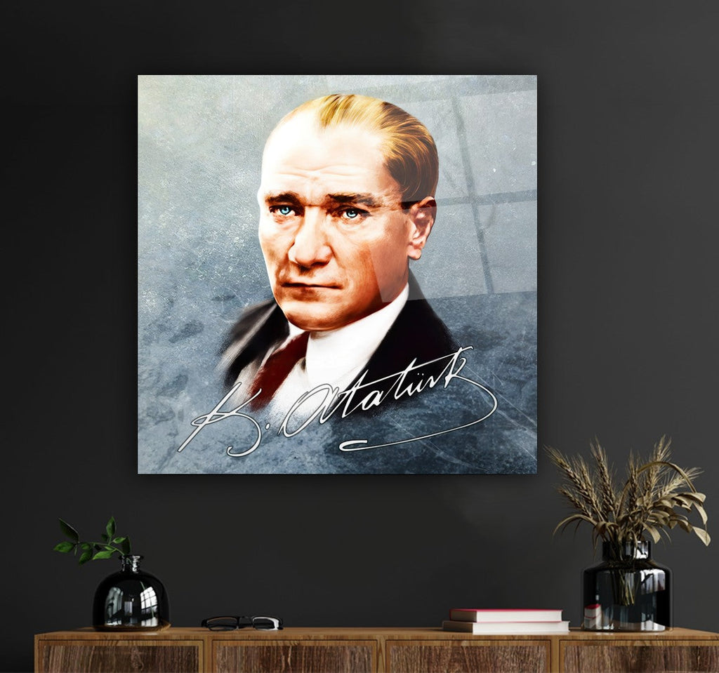 Atatürk Cam Tablo