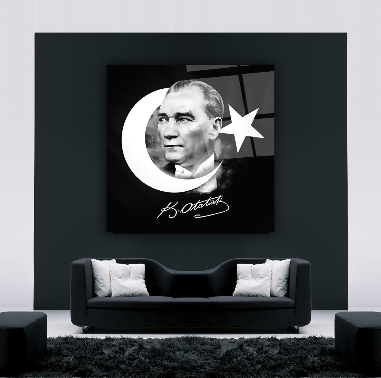 Atatürk Cam Tablo
