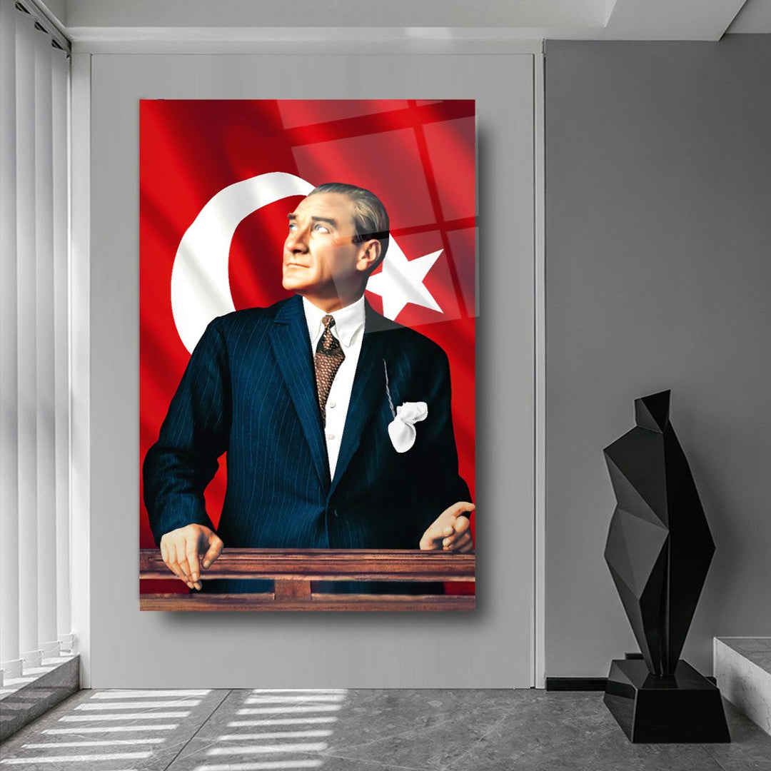 Atatürk Cam Tablo