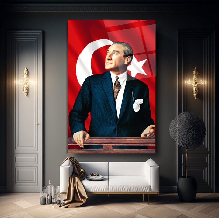 Atatürk Cam Tablo