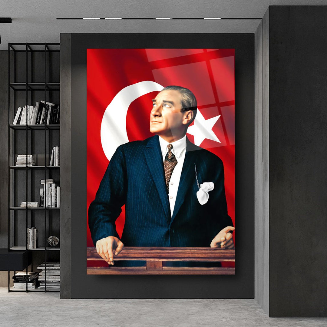 Atatürk Cam Tablo