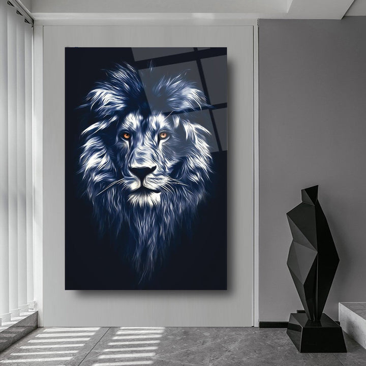 Aslan Cam Tablo