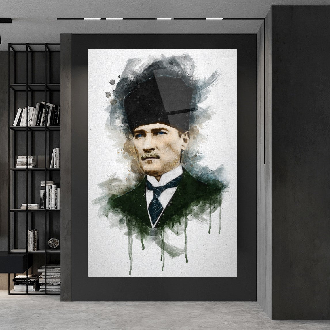 Atatürk Cam Tablo