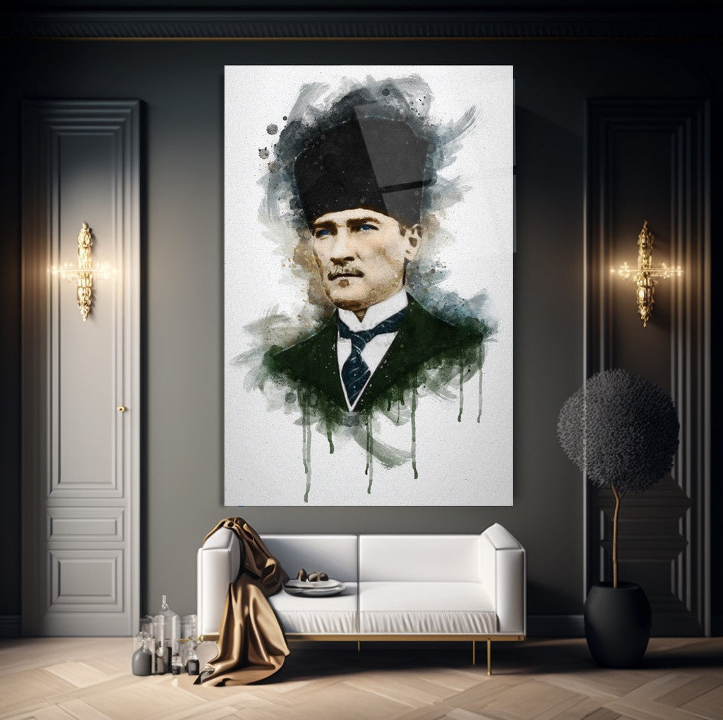 Atatürk Cam Tablo
