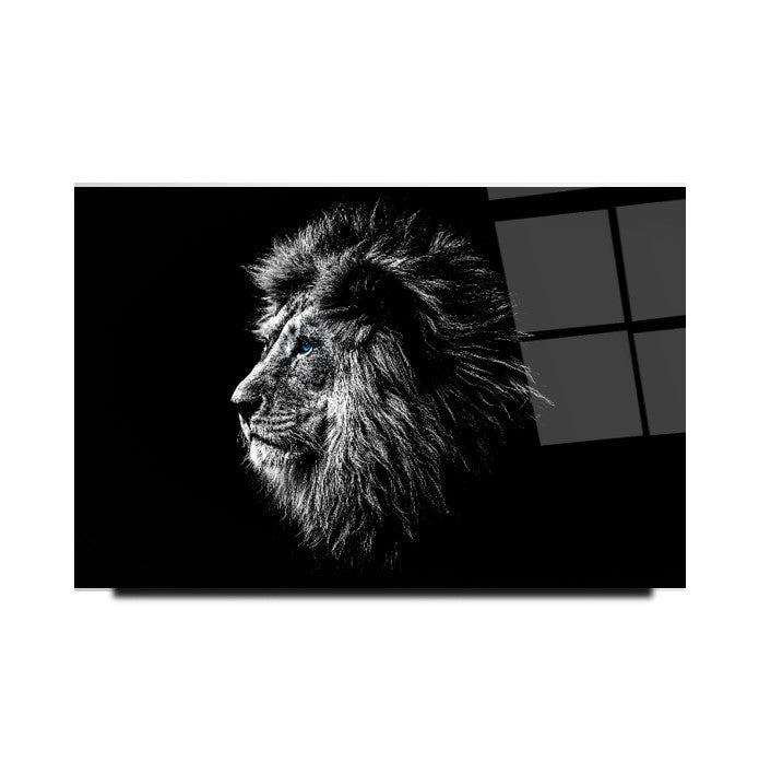 Aslan Cam Tablo