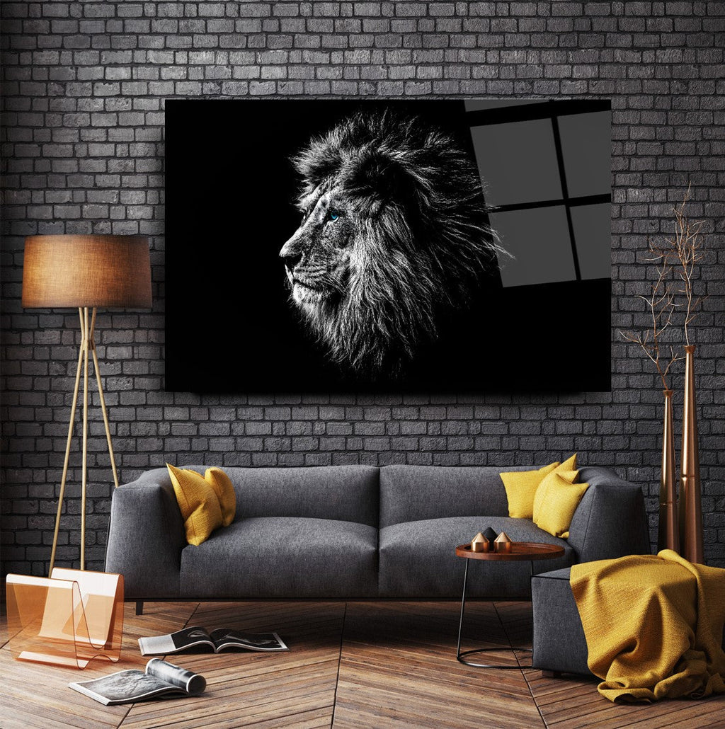 Aslan Cam Tablo