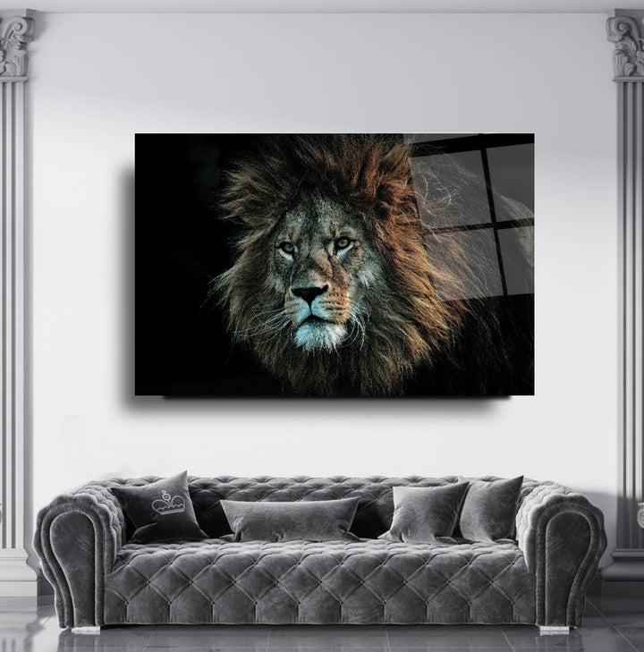 Aslan Cam Tablo