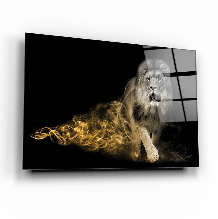 Aslan Cam Tablo