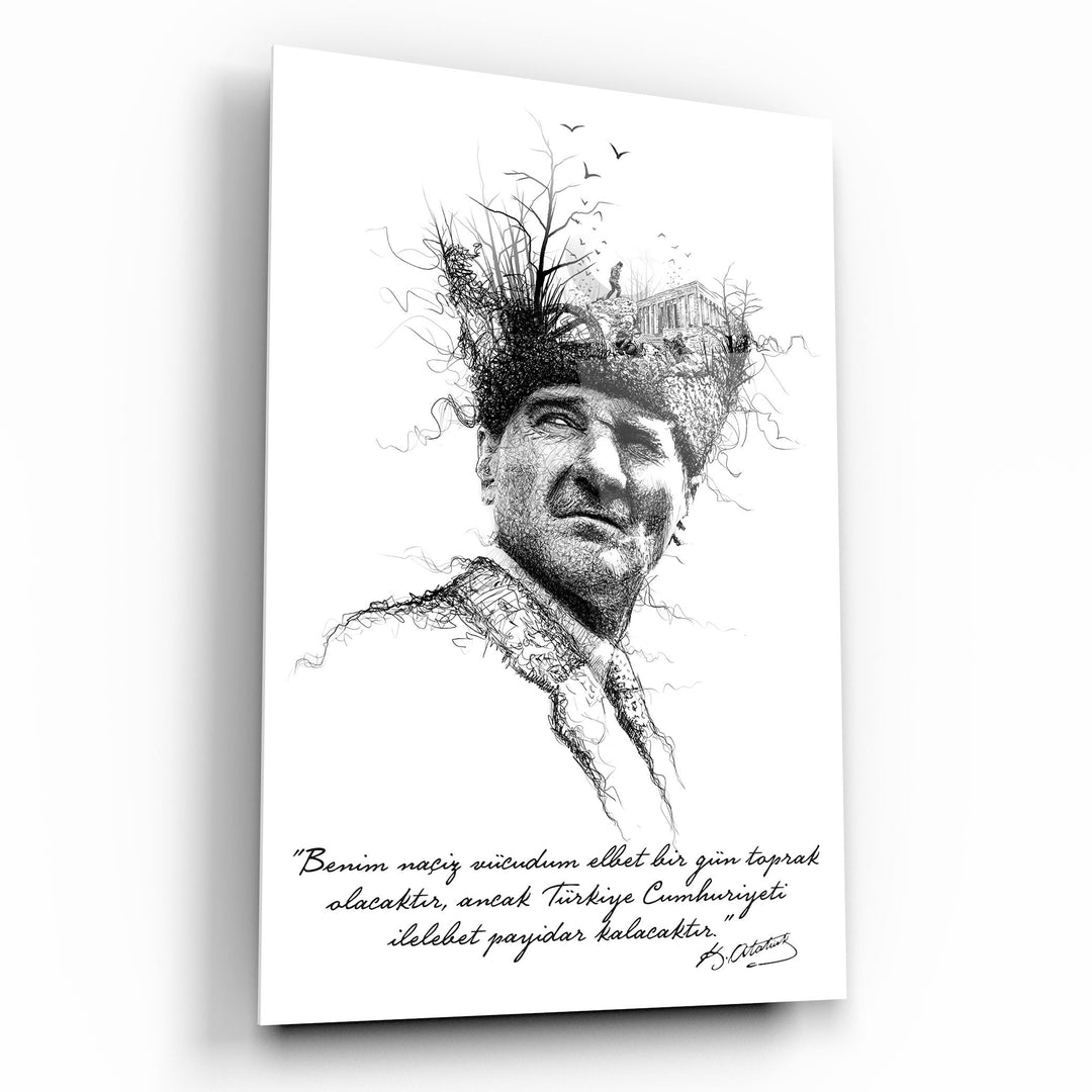 Atatürk Cam Tablo