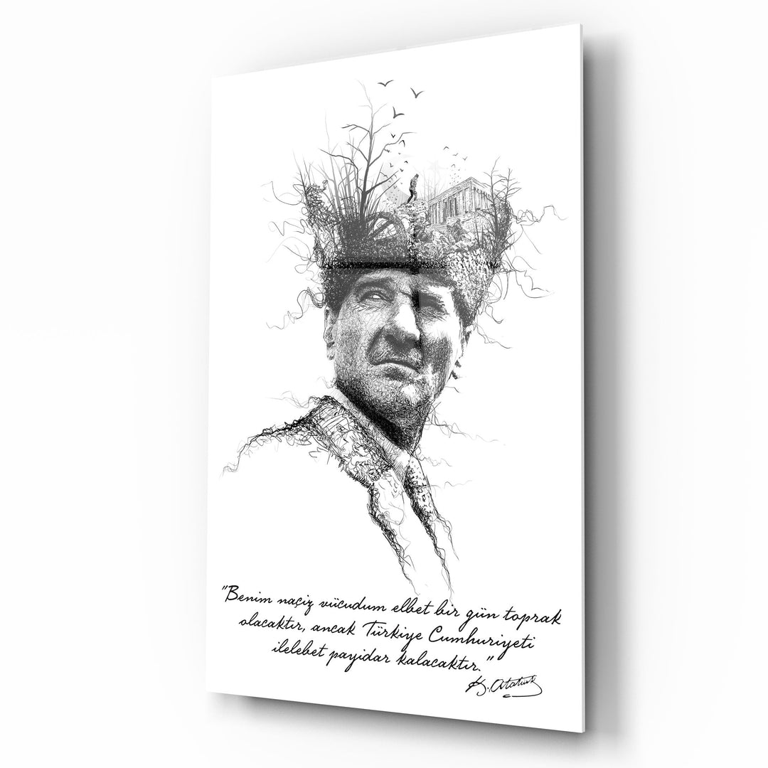 Atatürk Cam Tablo