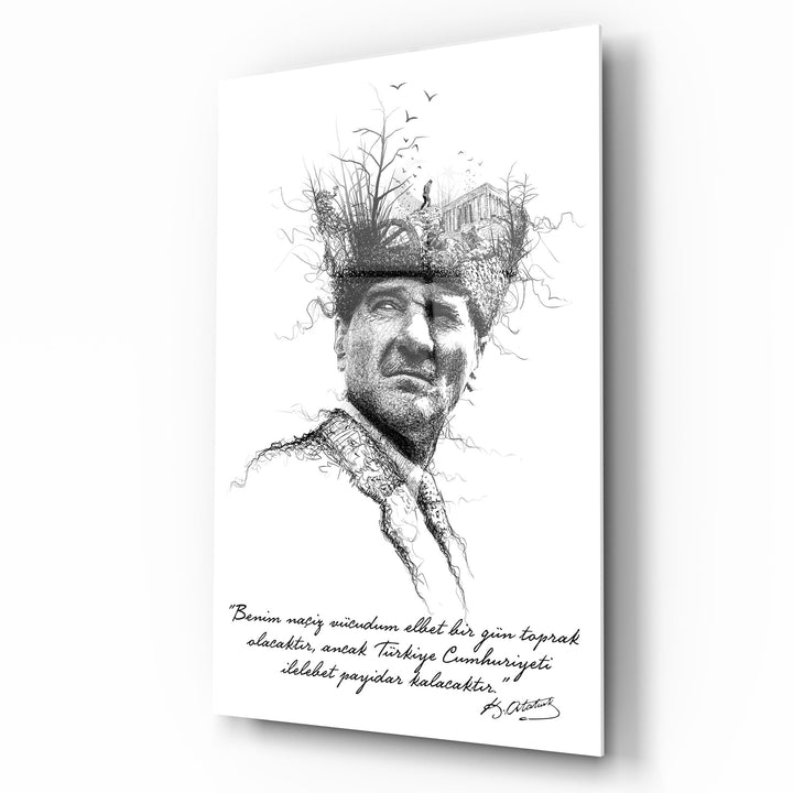 Atatürk Cam Tablo
