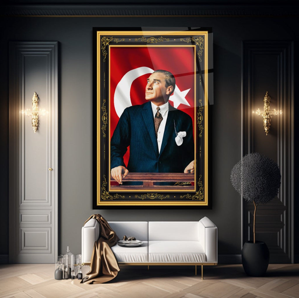Atatürk Cam Tablo