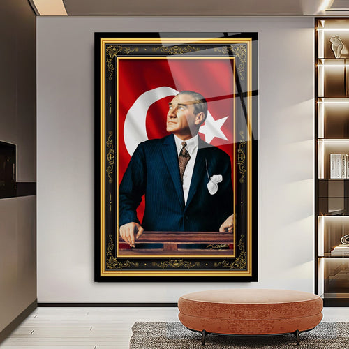 Atatürk Cam Tablo