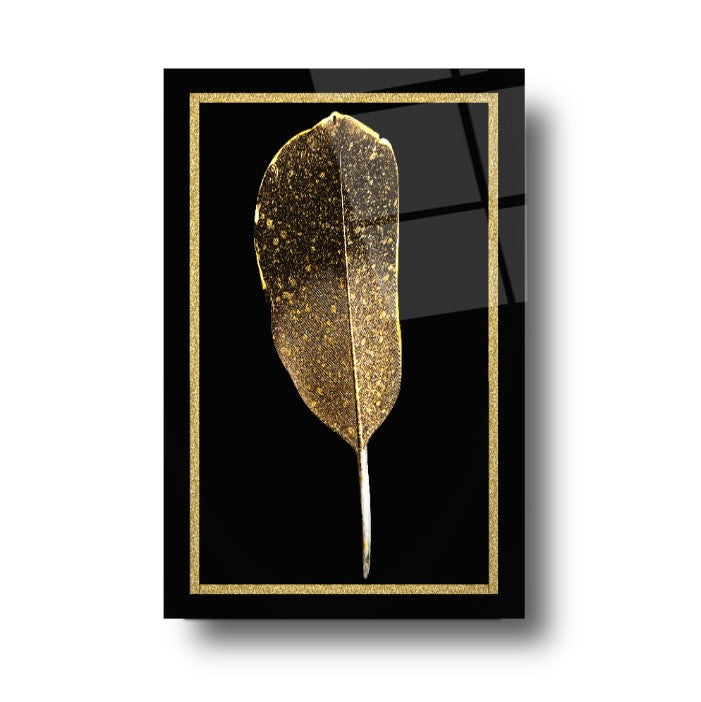 Gold Tüy Cam Tablo