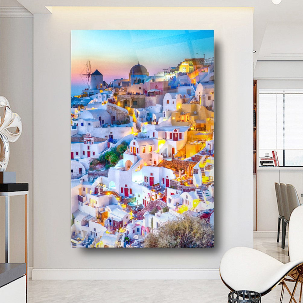 Santorini Cam Tablo