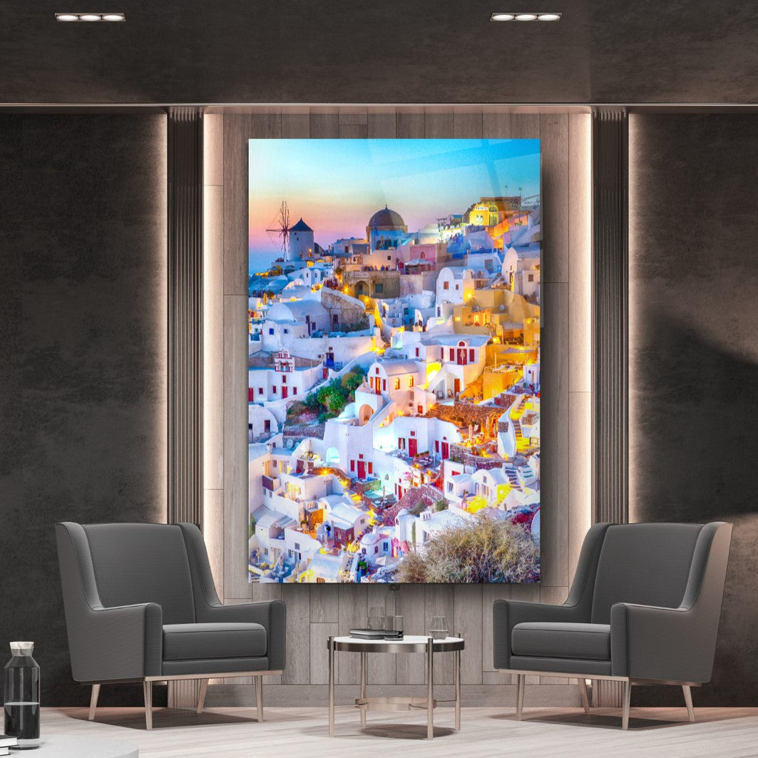 Santorini Cam Tablo