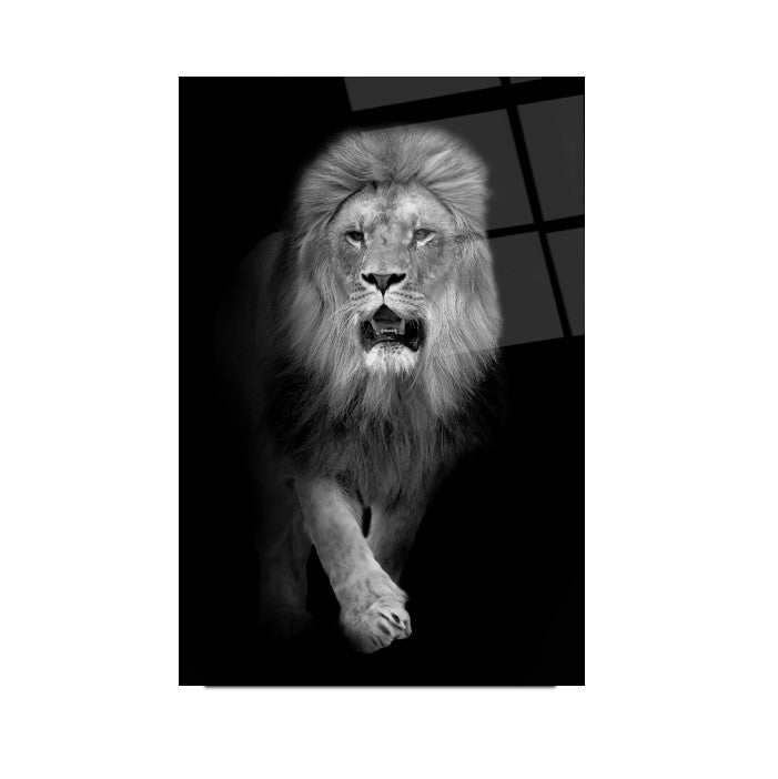 Aslan Cam Tablo
