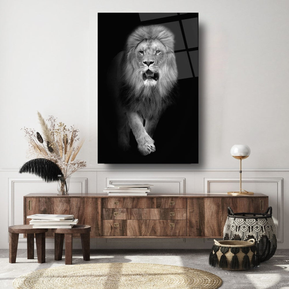 Aslan Cam Tablo