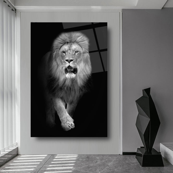 Aslan Cam Tablo