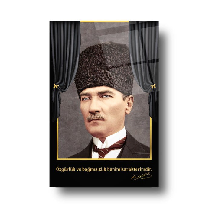 Atatürk Cam Tablo