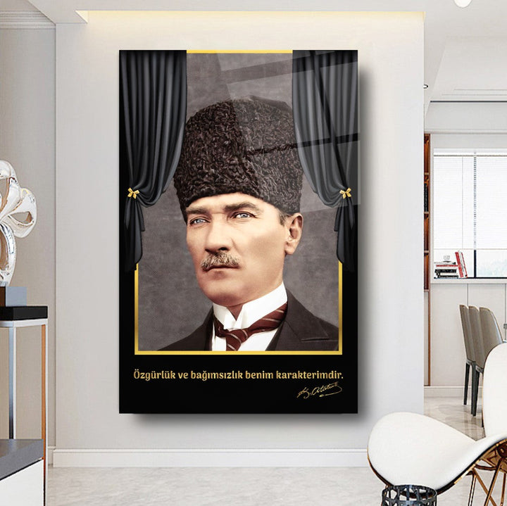 Atatürk Cam Tablo