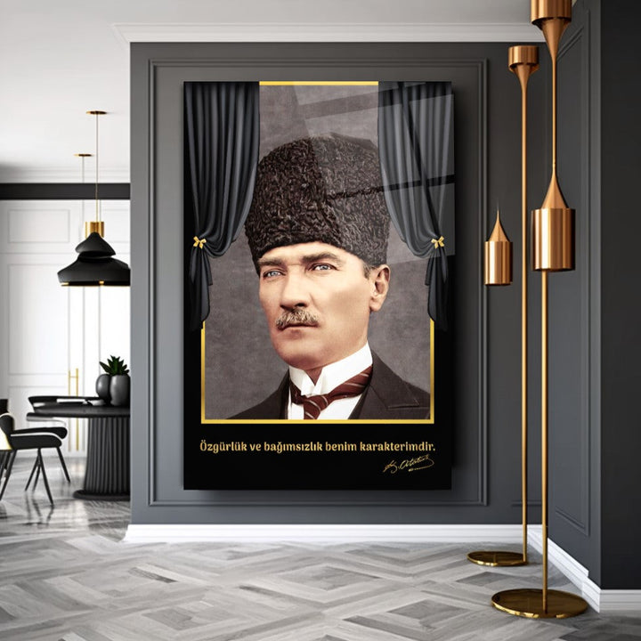 Atatürk Cam Tablo