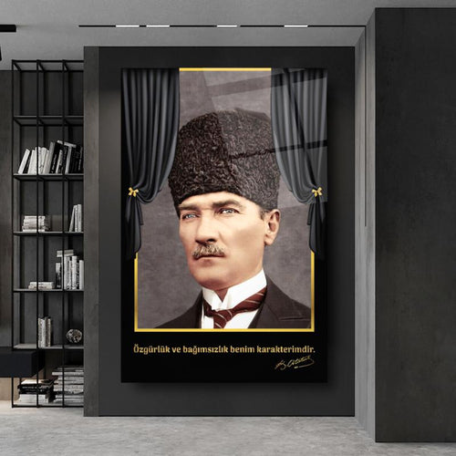 Atatürk Cam Tablo