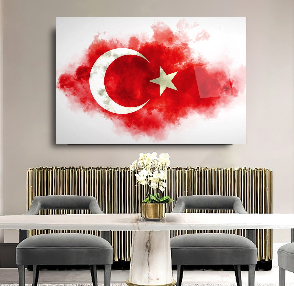 Bayrak Cam Tablo
